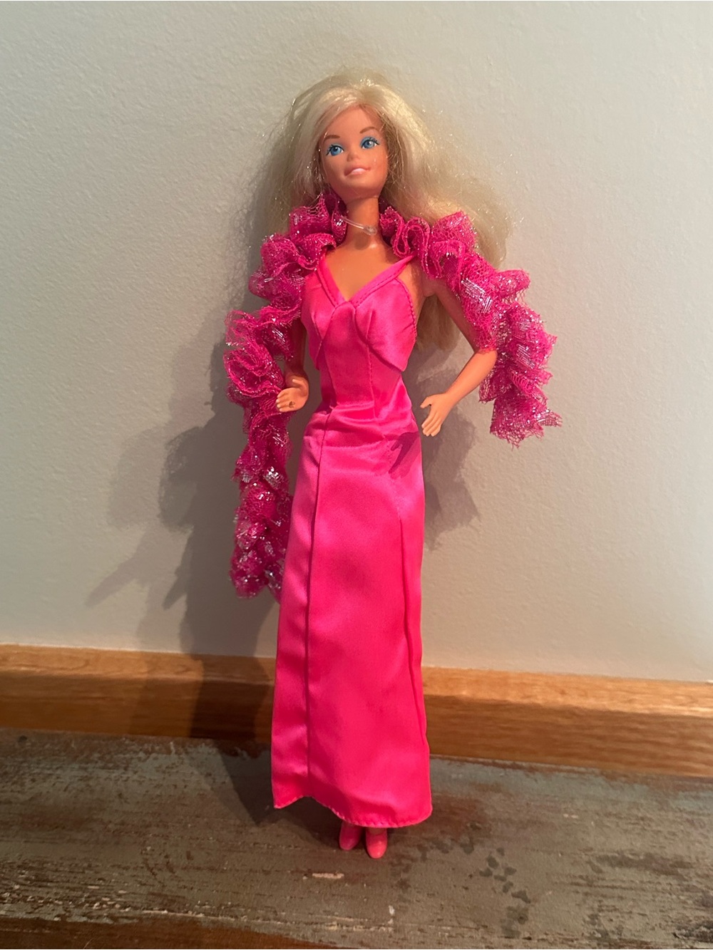 1976 Superstar Barbie #9720 Mattel complete outfit & accessories jewelry shoes